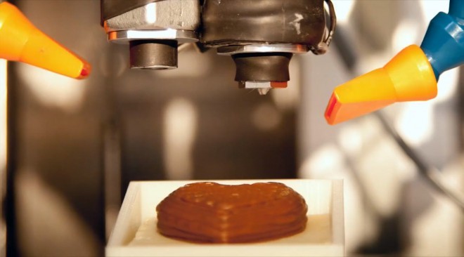 Realizzeranno una stampante 3D per il cioccolato.
