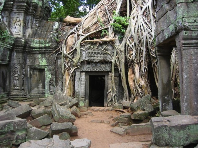 Angkor Wat, Kambodża.