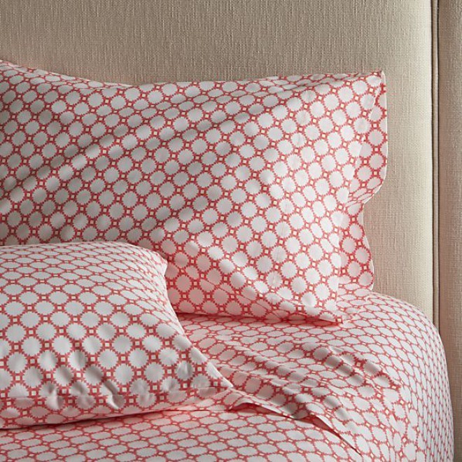 Strong, shameless, loud, impactful bedding patterns.