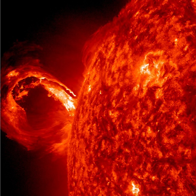 Sonce naj bi živelo še pet milijard let. Foto: Nasa