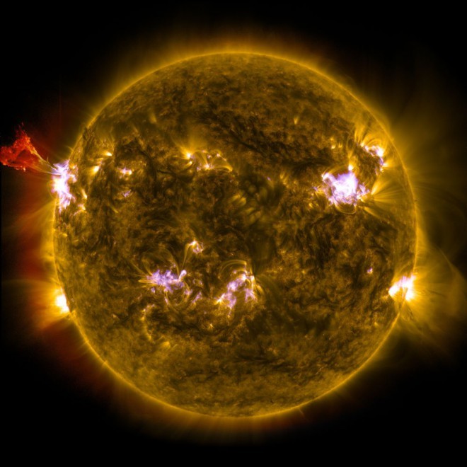 Co godzinę Słońce emituje do Ziemi więcej energii, niż zużywa w ciągu roku. Zdjęcie: Space.com