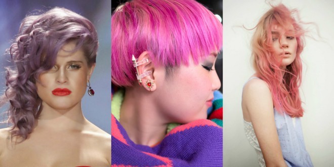 El rosa no es sólo la tendencia de ropa y accesorios de este año, sino también un color de cabello atractivo.