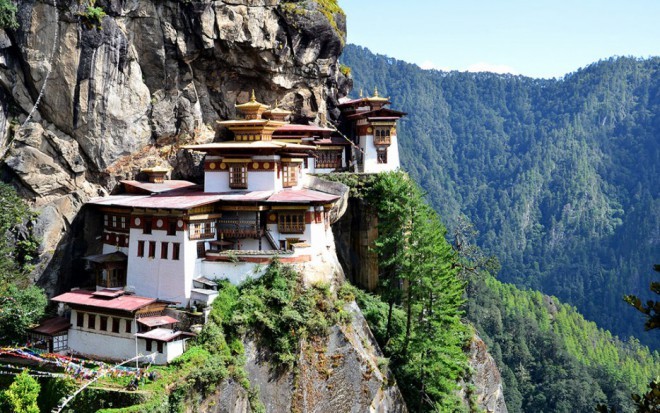 Samostan Tigrovo gnezdo, Dolina Paro, Bhutan. Foto: News.distractify