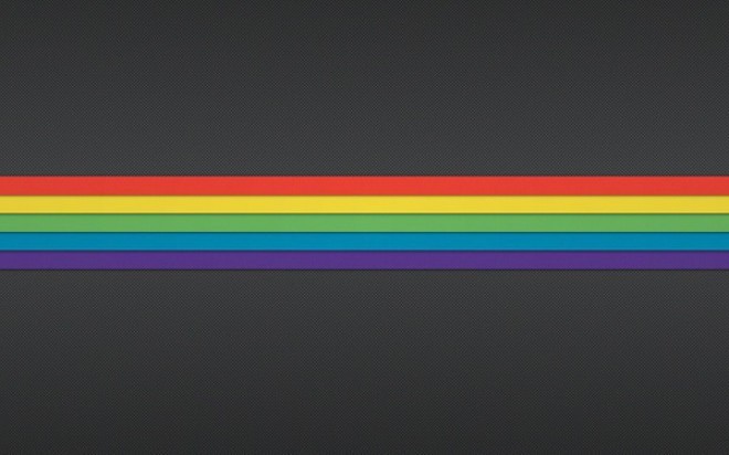 Minimalisme en de regenboog