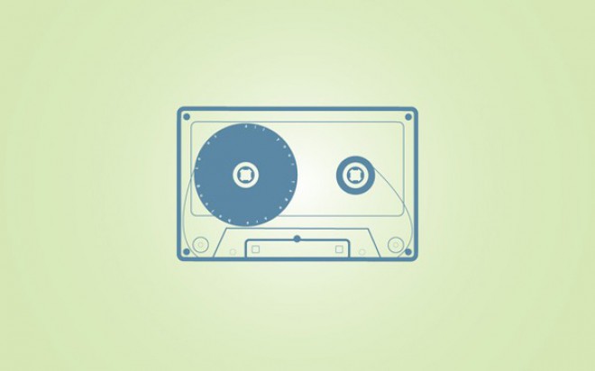 Vintage cassettebandje