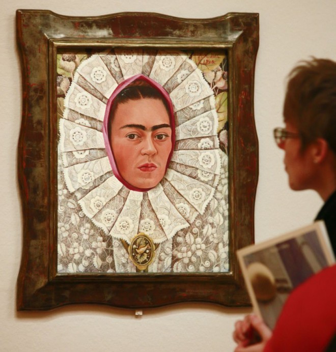 Frida Kahlo, Autorretrato (auto-retrato) 1948 
