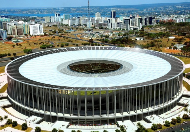 Novozgrajeni brazilski stadion