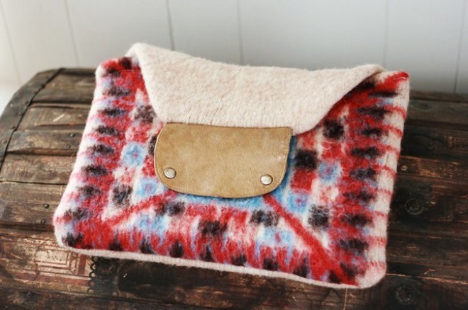 Eine Pullovertasche