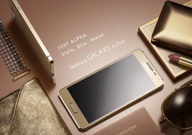 Samsung Galaxy Alpha, tudi in predvsem kot "modni dodatek"