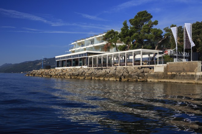 Hotel Bevanda - view from the sea