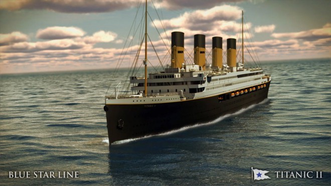 Replika Titaniku - Titanic II. 