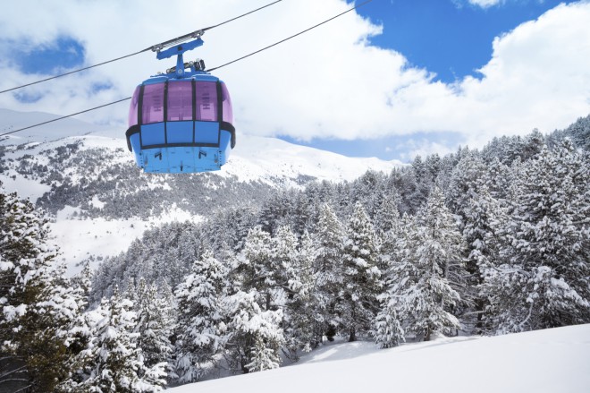 Pas de la Casa w Andorze to najwyżej położony ośrodek narciarski w Pirenejach.
