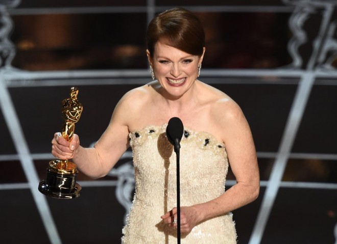 The Oscar for best actress went to Julianne Moore.