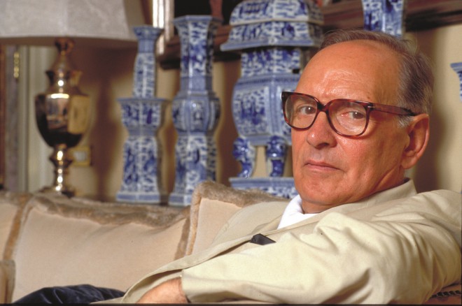 Ennio Morricone, Oscar-vindende filmkomponist.