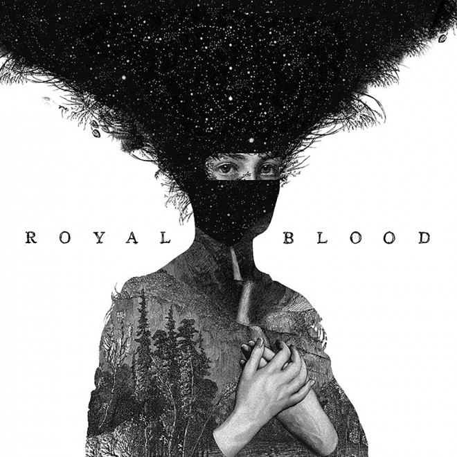 Naslovnica debitantskega albuma Royal Blood, Royal Blood.