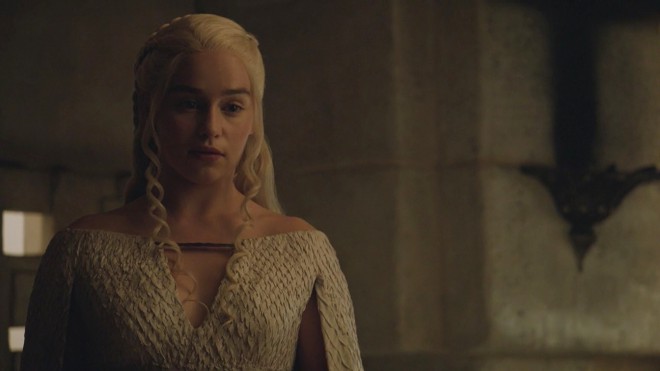 Het lijkt erop dat Khaleesi, de Moeder der Draken, de oorlog tact zal geven.
