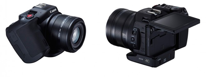 Kamkorder Canon XC10 z vrtljivim ročajem je ustvarjen za nadobudneže in profesionalce.