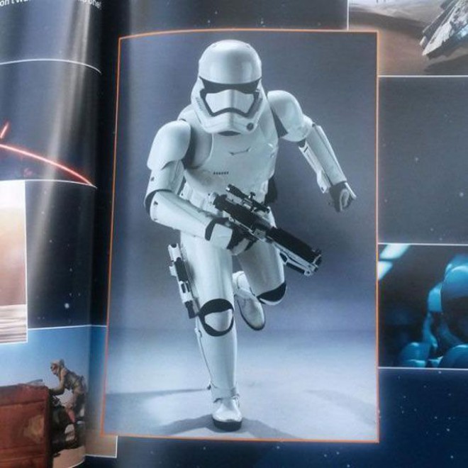 New uniforms for Stormtroopers.