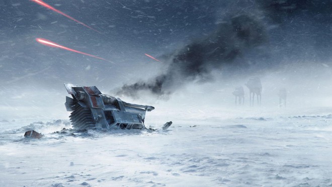 Les créateurs de Star Wars Battlefront ont offert aux fans de nouvelles séquences lors de l'E3 2015 Consumer Electronics Show.