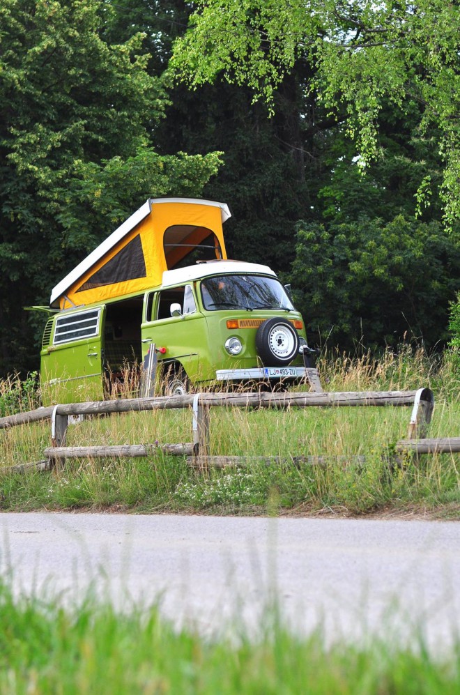 La Westfalia è guidabile e meccanicamente in perfette condizioni, ha solo bisogno di essere rinnovata esternamente.