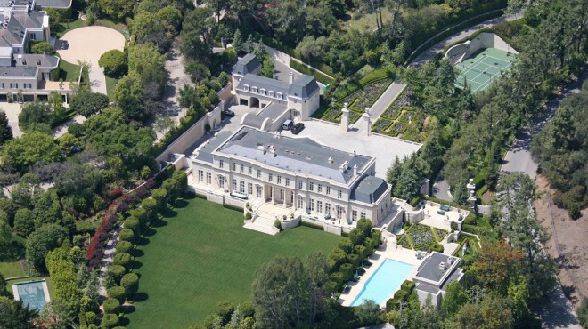 Fleur-De-Lys Mansion, Los Angeles, Californië, VS - US $ 102 miljoen.