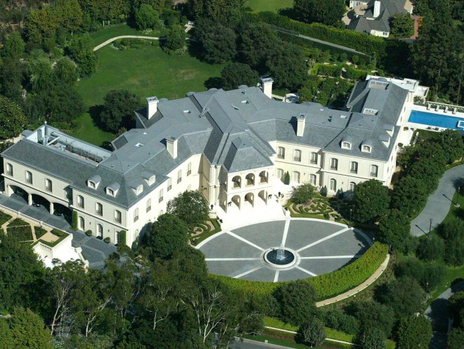 Spelling Manor, Los Angeles, ZDA – 150 milijonov ameriških dolarjev.