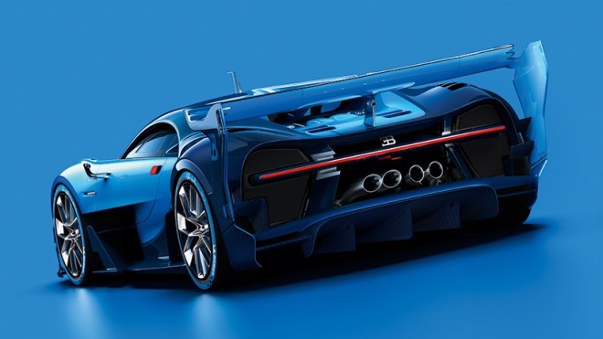 La Bugatti Vision Gran Turismo est à couper le souffle.