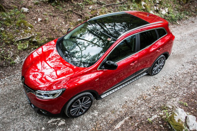 From any angle - the New Renault Kadjar is extremely dynamically designed! 