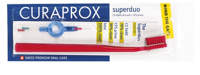 Brosses à dents et brossettes interdentaires Curaprox pour une lutte efficace contre les maladies des dents et des gencives.