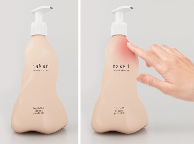 Sramežljiva embalaža Naked