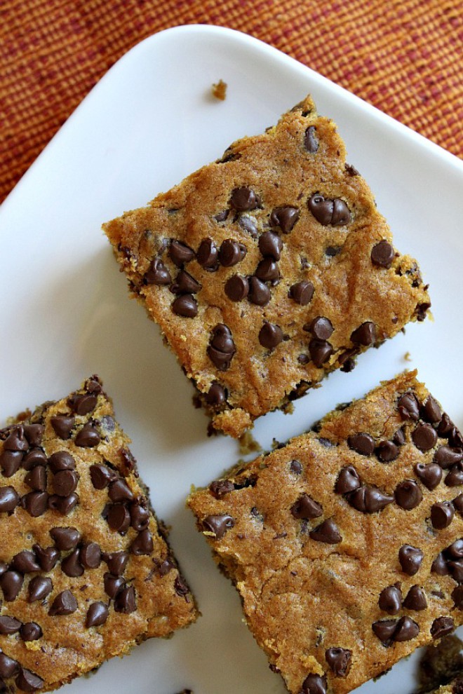Pompoentaart met chocoladechips