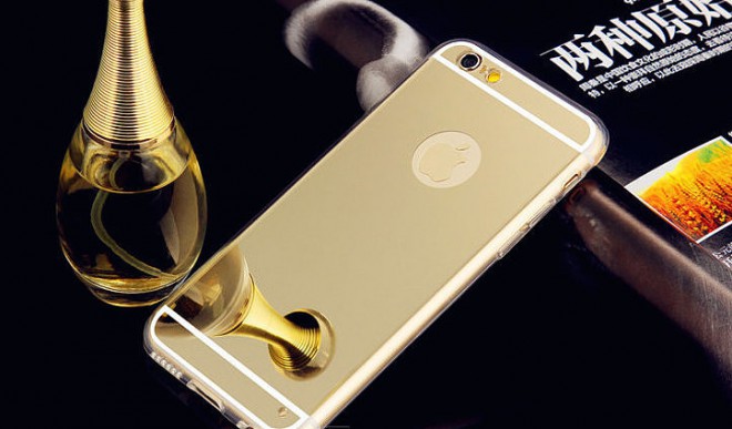 Gold Mirror iPhone Case