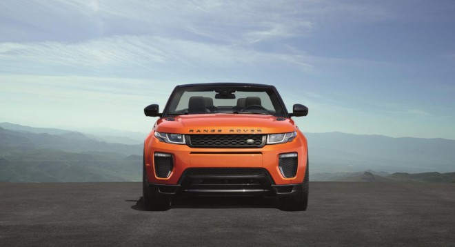 The Range Rover Evoque Convertible can switch from winter to summer in seconds.
