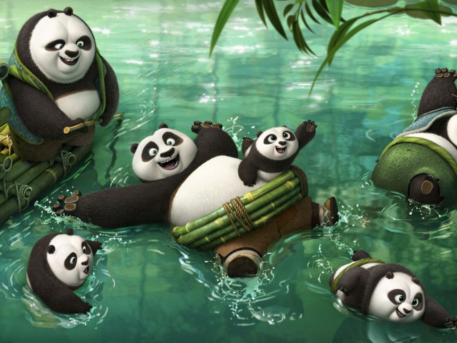 Kung Fu Panda 3 biedt een heleboel nieuwe, lieve personages.