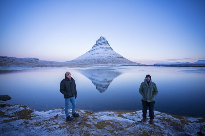 Schilderachtig landschap van IJsland