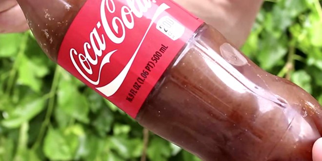 Coca-Cola ''slushy''.