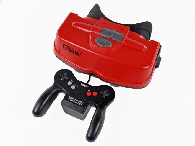 Virtual Boy - Nintendo - pioneering steps that outstripped the capabilities of technology. 