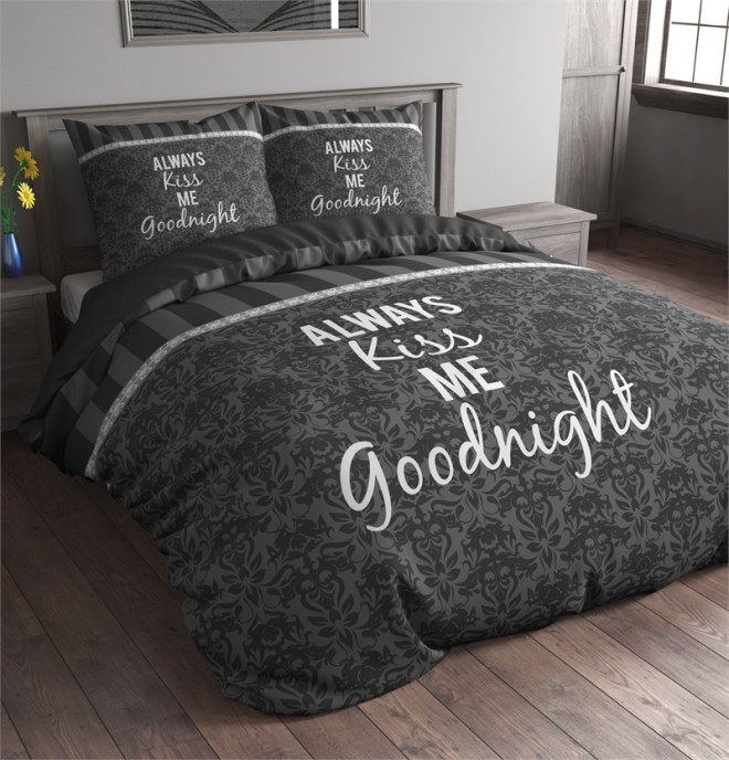 Bedding Alwasy kiss me goodnight