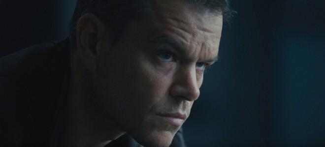Matt Damon sa vracia ako Jason Bourne.