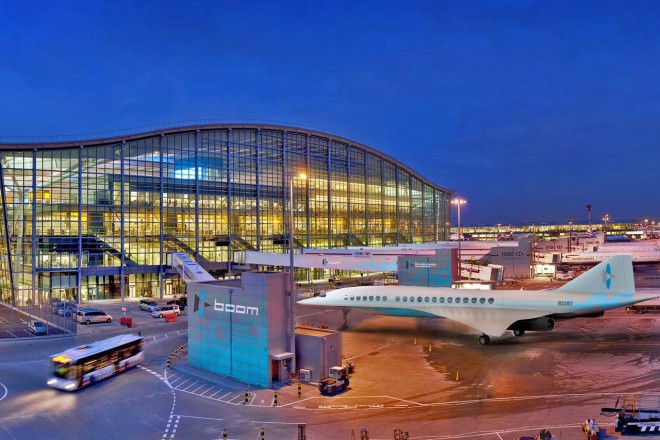 Nadzvočno potniško letalo Boom napoveduje svoj prihod na letališča po letu 2020.
