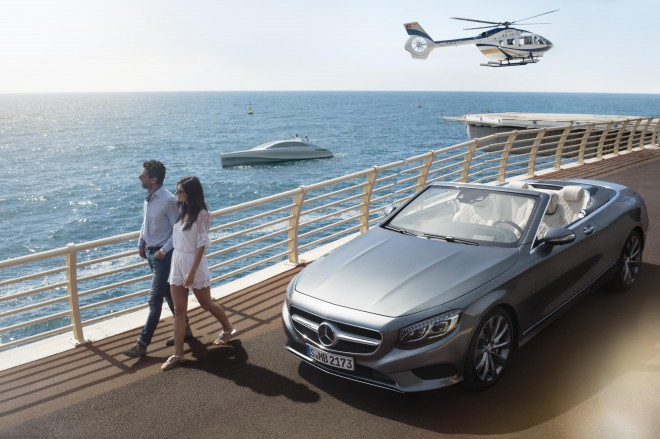 Mercedes presented a new nautical product, which is not inspired by the AMG series, but by the S-class cabriolet.