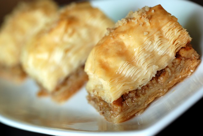 There will be plenty of baklava at the 10th Bosnian Food Festival in Ljubljana.