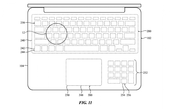 MacBook bo v prihodnosti krasila tipkovnica brez tipk.