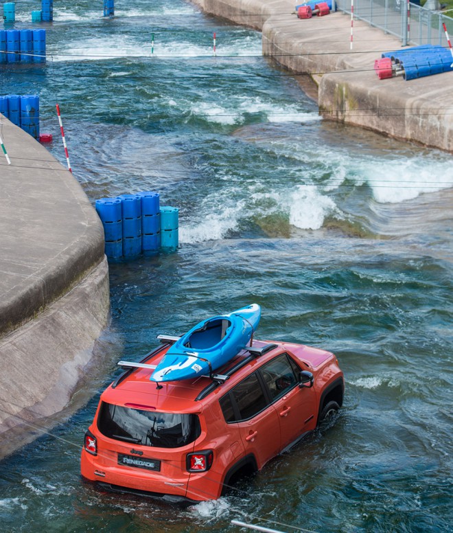 Jeep Renegade Trailhawk did not succumb to the tough test.