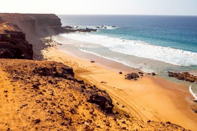 El Cotillo Strand (El Cotillo, Spanien)