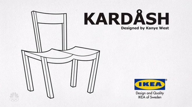 Če bi za Ikeo pohištvo oblikoval Kanye West.