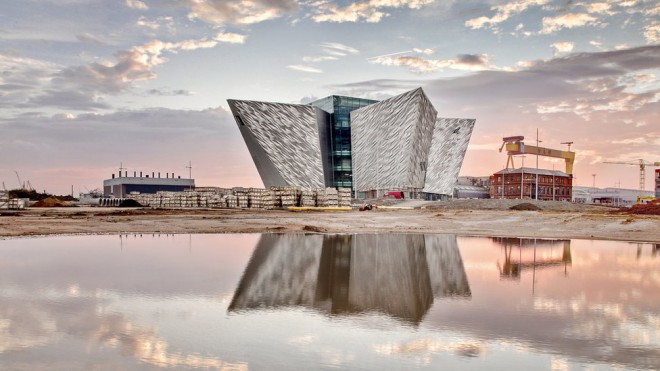 Pomorski muzej Titanic Belfast je najbolj atraktivna turstična točka v Evropi.