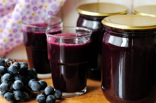 No place to put all your grapes? Turn it into a delicious juice!