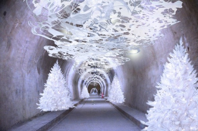 Advent v tunelu (foto: adventzagreb.com)