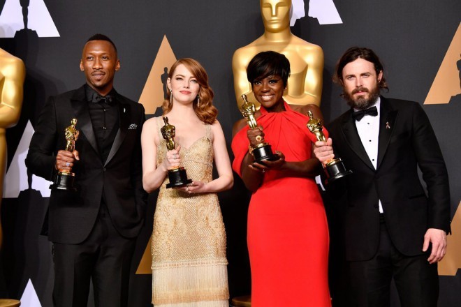 Oscars 2017: de stolte vinnerne av de gylne statuettene.